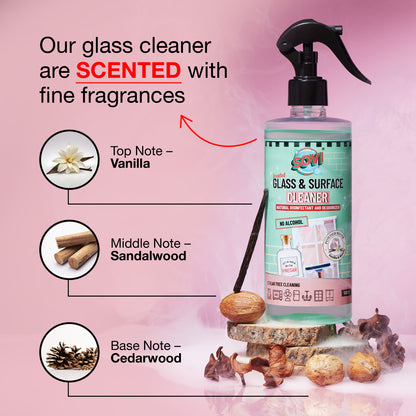SOVI® Glass Cleaner, Vanilla Fragrance, 500 ml
