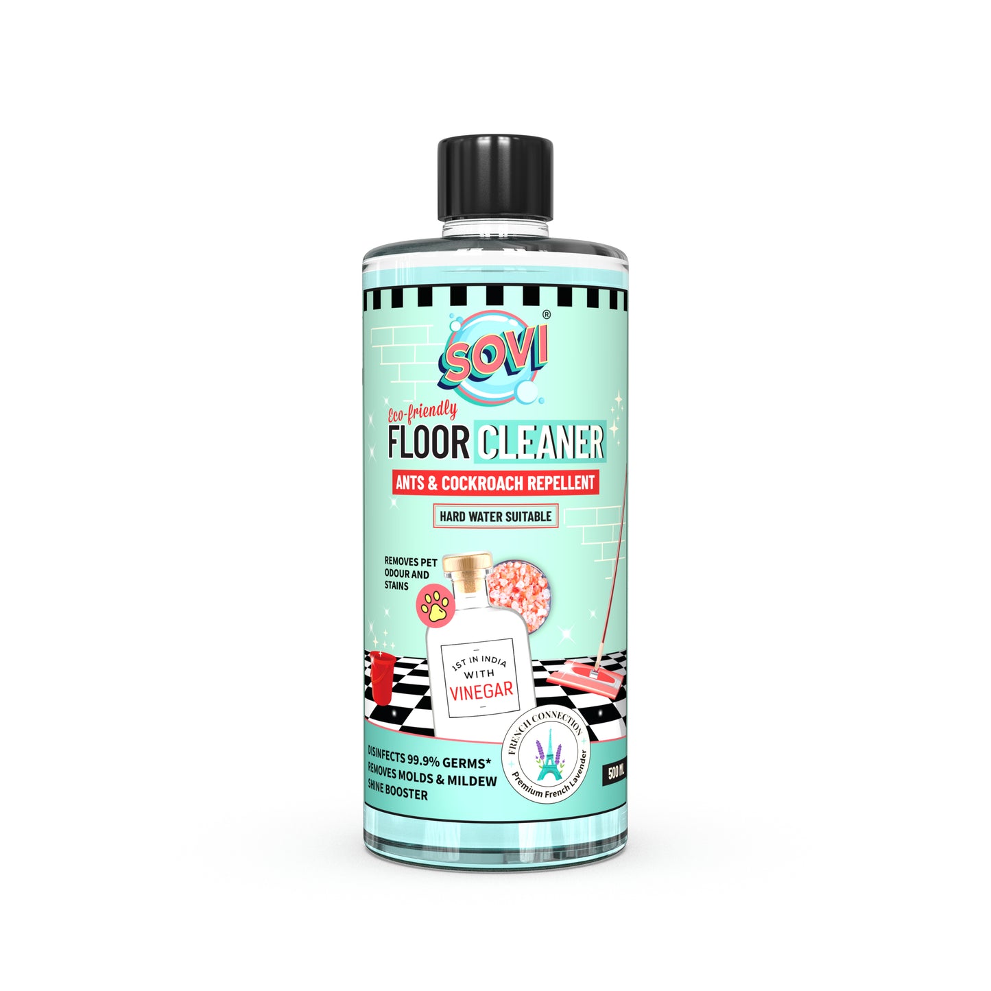 SOVI® Floor Cleaner, French Lavender, 500 ml