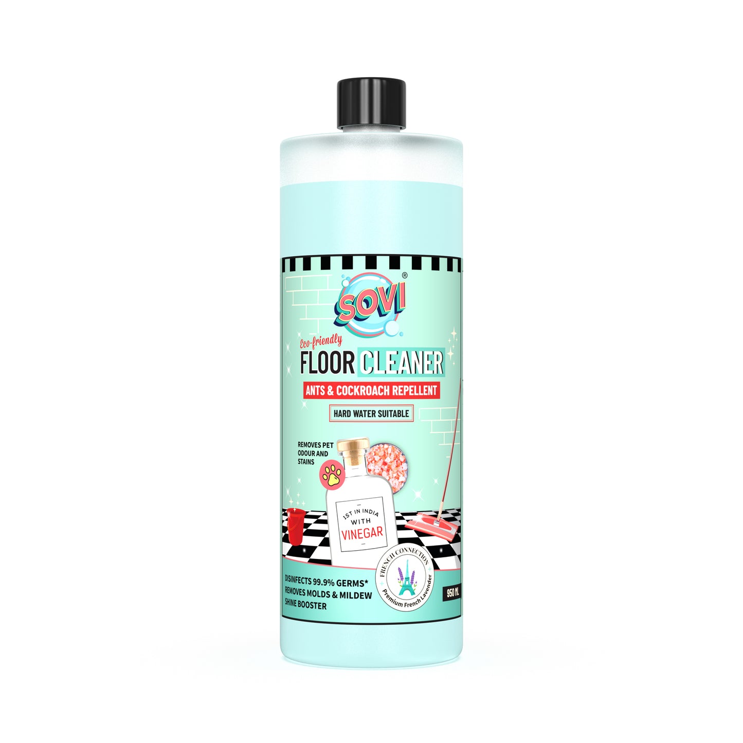 SOVI® Floor Cleaner, French Lavender, 950 ml