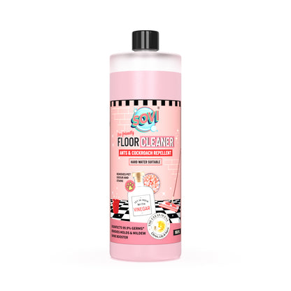 SOVI® Floor Cleaner, Citrus, Lilly & Aqua, 950 ml