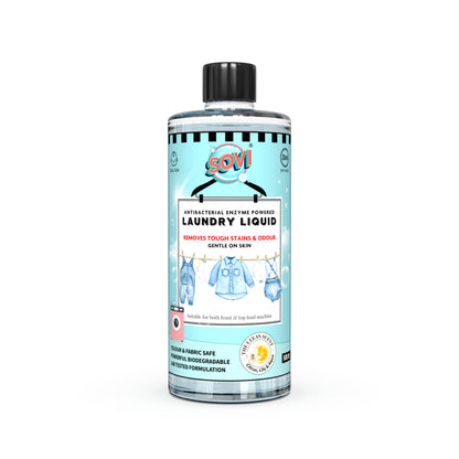 SOVI® Liquid Laundry Detergent, Citrus, Lily & Aqua, 500 ml
