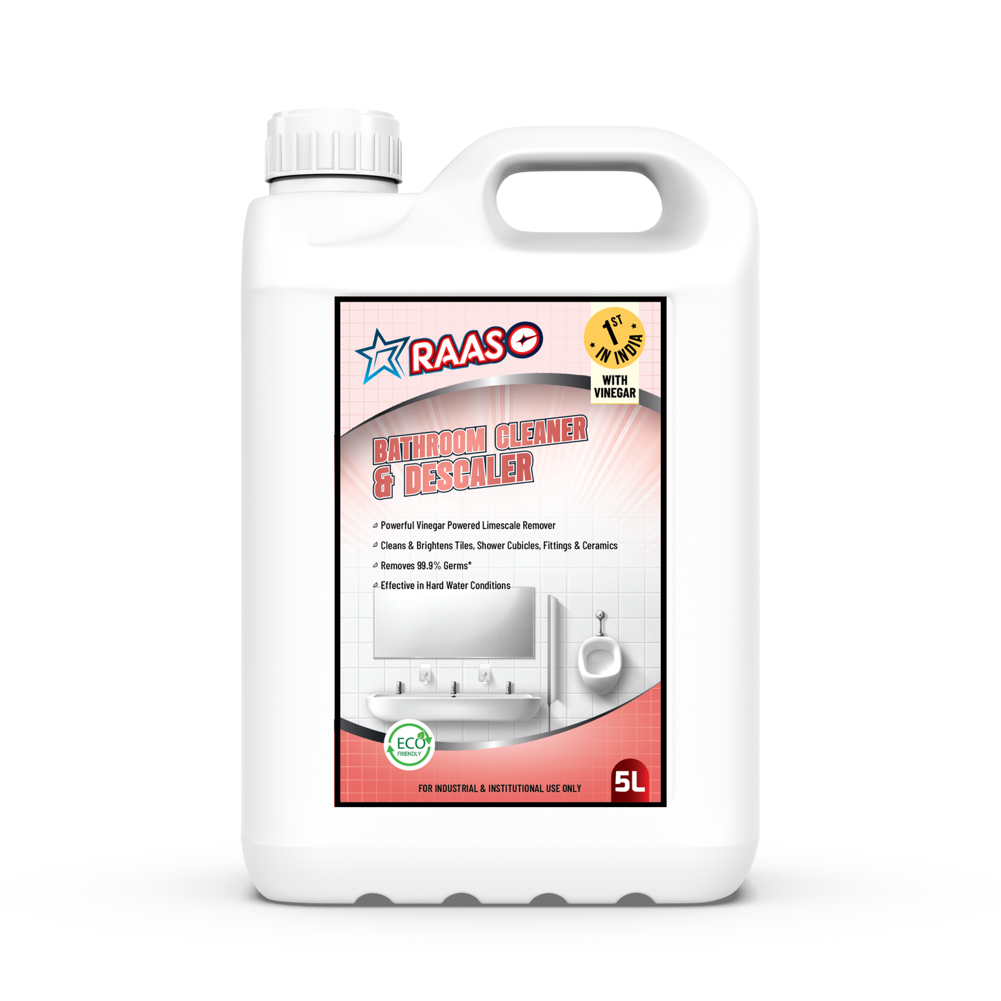 RAASO Foaming Bathroom Cleaner, 5L