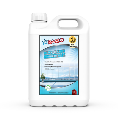 RAASO Scented Glass Cleaner, Fresh Fragrance, 5L
