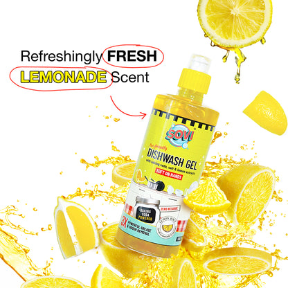 SOVI® Dishwash Liquid, Lemon Juicy, 950 ml